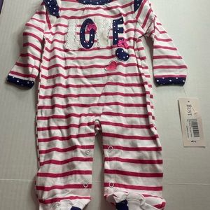 Buster Brown infant 6/9 months. Love Coverall